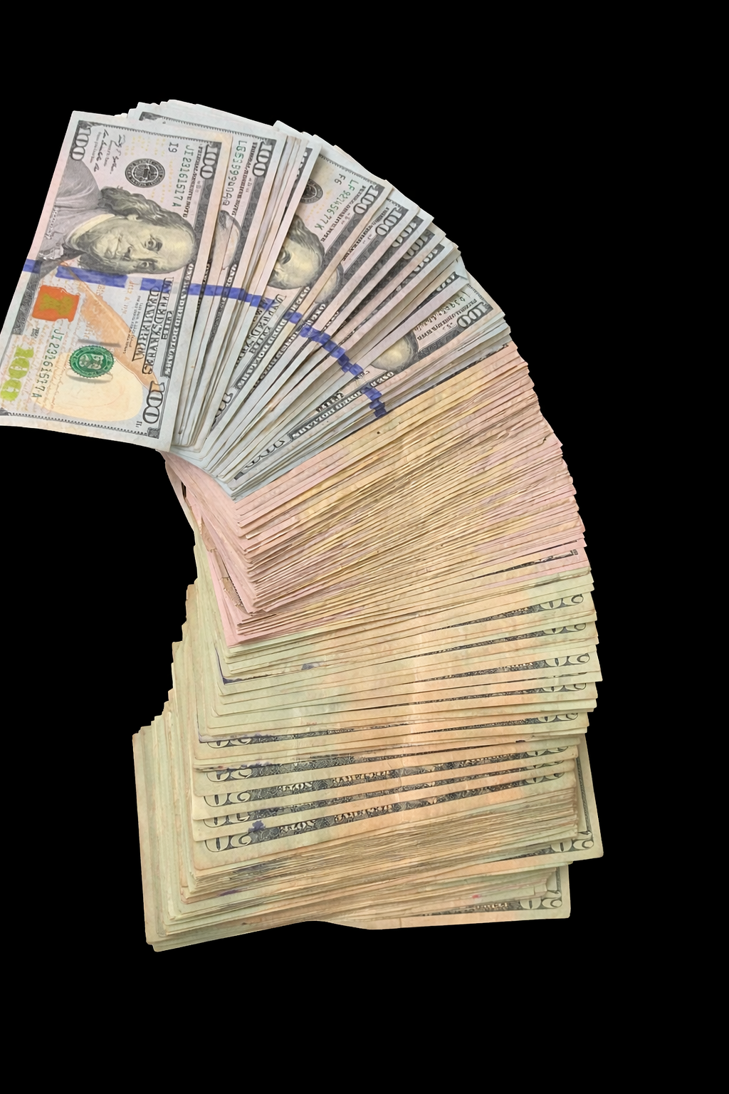 20, 50, 100 Stack